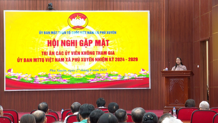 Ủy ban MTTQ xã Phú Xuyên – Gặp mặt, tri ân cac Ủy viên không tham gia công tác Mặt trận, nhiệm kỳ 2025 – 2029- Ảnh 4.