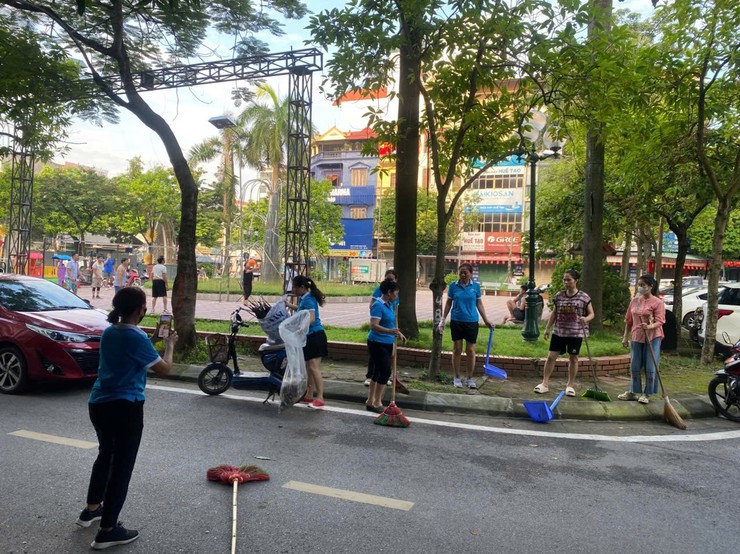 Đông Anh chỉnh trang cảnh quan chào mừng 80 năm Quốc khánh- Ảnh 5.