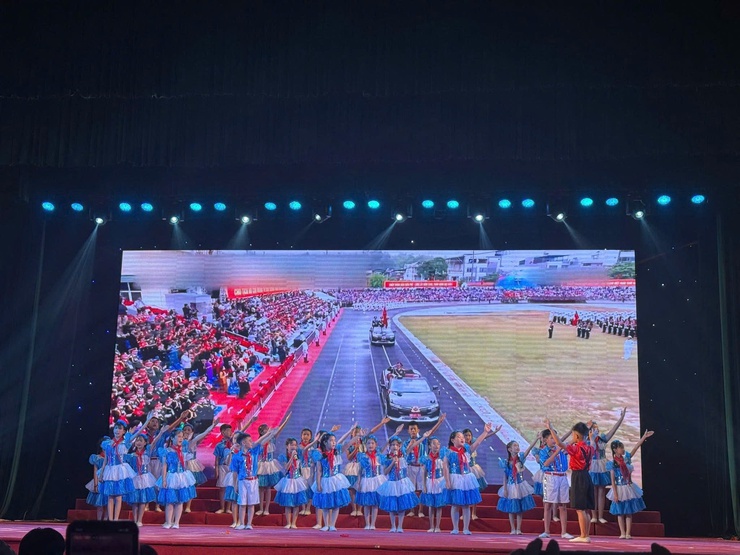 Học sinh xã Yên Bài tỏa sáng tại Hội thi Thiếu nhi Thủ đô 2025.- Ảnh 5.