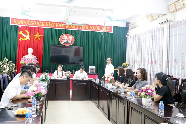 HĐND Xã Trần Phú: khảo sát thực tế tại 04 trường học trên địa bàn- Ảnh 1.
