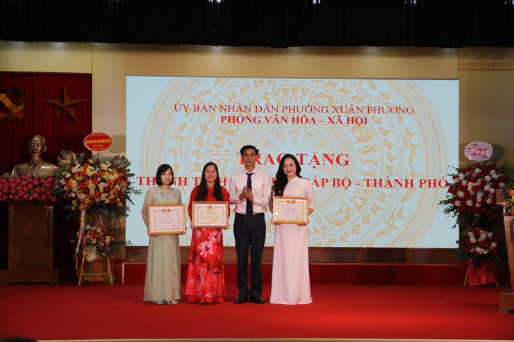 Phường Xuân Phương chú trọng đầu tư cơ sở vật chất ngành giáo dục, xây dựng “trường học hạnh phúc”- Ảnh 5.