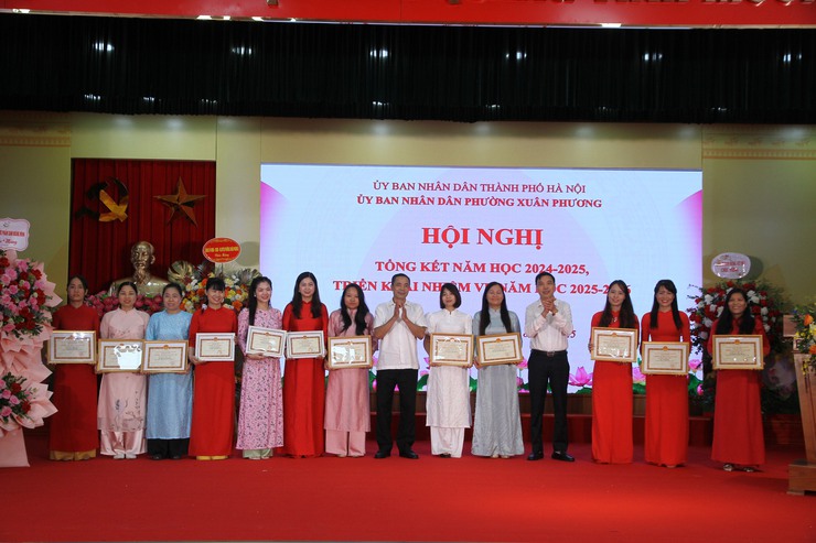 Phường Xuân Phương chú trọng đầu tư cơ sở vật chất ngành giáo dục, xây dựng “trường học hạnh phúc”- Ảnh 6.