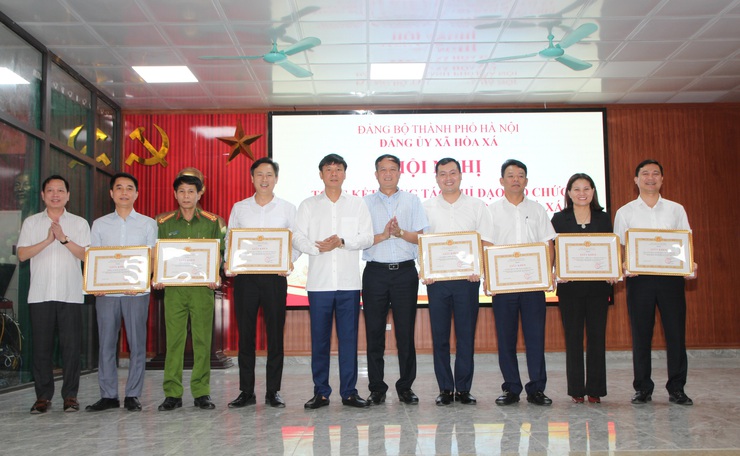 Đảng uỷ xã Hòa Xá tổng kết công tác chỉ đạo, tổ chức Đại hội đại biểu lần thứ I, nhiệm kỳ 2025 – 2030- Ảnh 5.