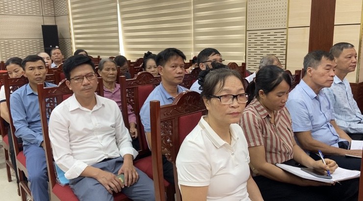 Xã Phúc Thọ triển khai Kế hoạch tổ chức Đại hội đại biểu MTTQ Việt Nam xã lần thứ I, nhiệm kỳ 2025-2030- Ảnh 4.