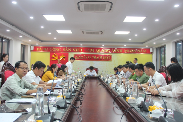 Hội nghị Ban công tác 35 Đảng ủy xã Thạch Thất- Ảnh 3.