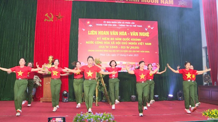 Liên hoan Văn hoá - Văn nghệ kỷ niệm 80 năm Quốc khánh nước Cộng hoà xã hội chủ nghĩa Việt Nam (2/9/1945 – 2/9/2025)- Ảnh 4.
