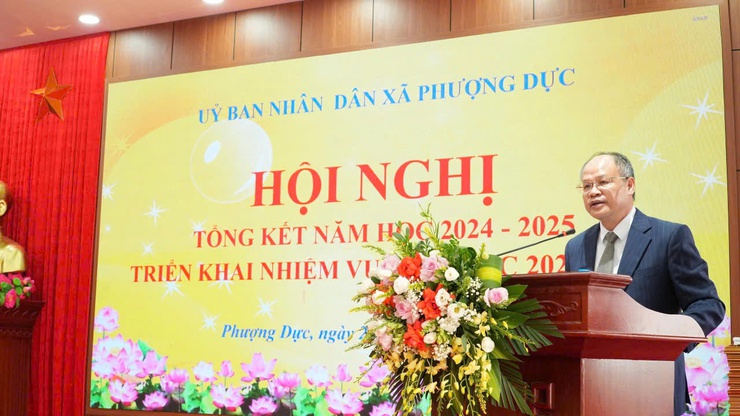Hội nghị tổng kết năm học 2024-2025, triển khai nhiệm vụ năm học 2025-2026- Ảnh 3.