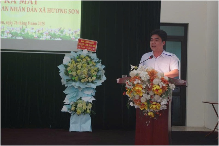 Công an xã Hương Sơn tổ chức ra mắt Chi hội cựu Công an nhân dân xã Hương Sơn, từng bước kiện toàn các tổ chức chính trị- Ảnh 4.