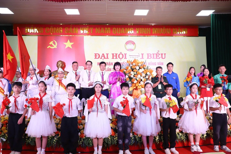 Đại hội Đại biểu Mặt trận Tổ quốc Việt Nam xã Hồng Vân lần thứ I, nhiệm kỳ 2025 - 2030 - Ảnh 2.