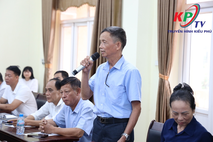 UBND xã Kiều Phú tổ chức hội nghị đánh giá công tác ứng phó phòng chống bão số 5 và triển khai nhiệm vụ trọng tâm trong thời gian tới- Ảnh 4.