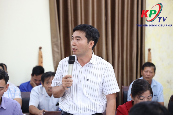 UBND xã Kiều Phú tổ chức hội nghị đánh giá công tác ứng phó phòng chống bão số 5 và triển khai nhiệm vụ trọng tâm trong thời gian tới- Ảnh 7.