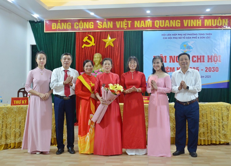 Hội nghị Chi hội phụ nữ TDP 6 Sơn Lộc nhiệm kỳ 2025 – 2030- Ảnh 1.