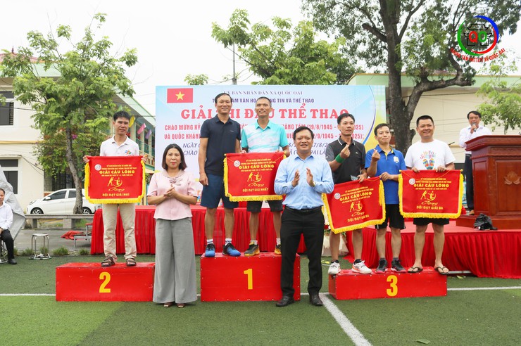 Gần 300 vận động viên xã Quốc Oai tham gia giải Thể thao chào mừng Cách mạng Tháng Tám và Quốc khánh 2/9- Ảnh 34.