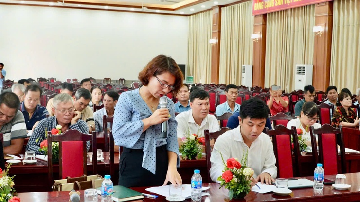 Hội nghị giao ban công tác cấp giấy quyền sử dụng đất- Ảnh 1.