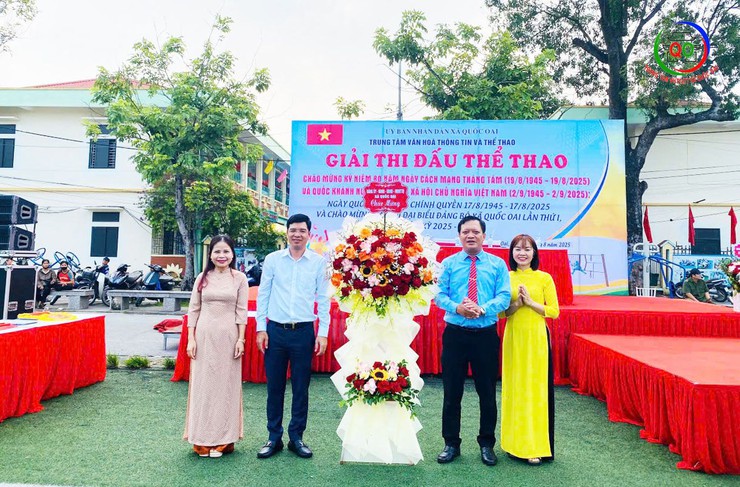 Gần 300 vận động viên xã Quốc Oai tham gia giải Thể thao chào mừng Cách mạng Tháng Tám và Quốc khánh 2/9- Ảnh 3.
