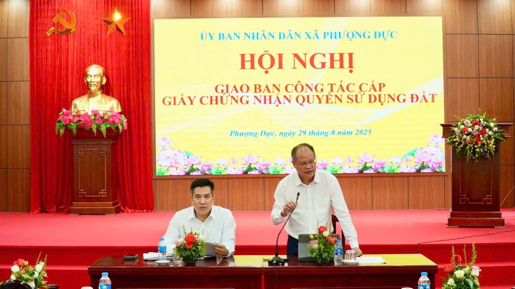 Hội nghị giao ban công tác cấp giấy quyền sử dụng đất- Ảnh 4.