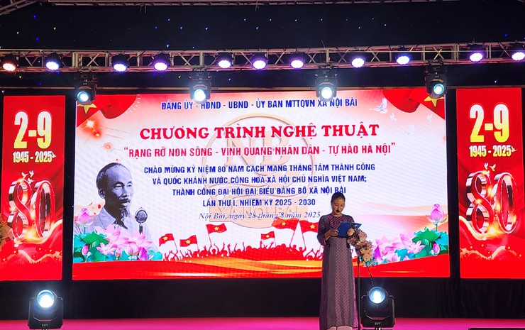 Rực rỡ Chương trình nghệ thuật "Rạng rỡ non sông – vinh quang Nhân dân – tự hào Hà Nội"- Ảnh 4.