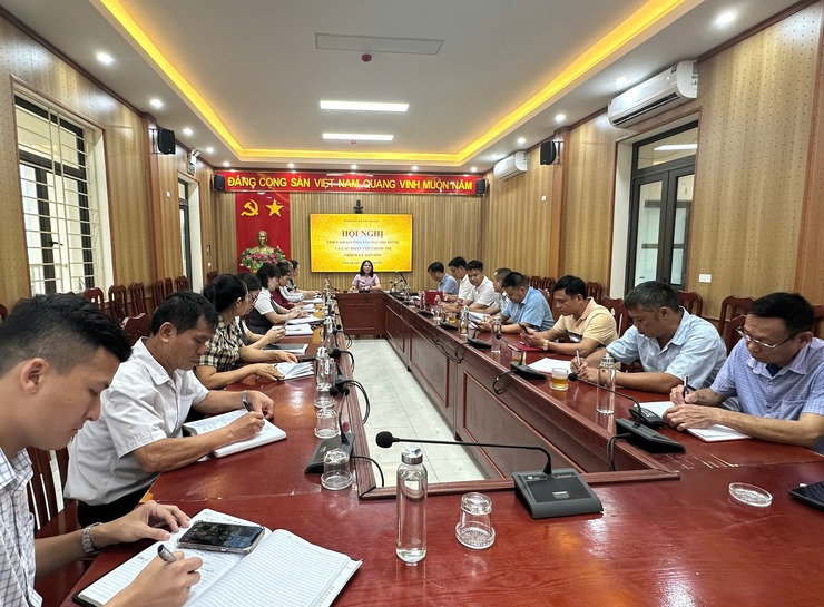 THƯỜNG TRỰC ĐẢNG ỦY XÃ TRUNG GIÃ LÀM VIỆC VỚI MTTQ VÀ CÁC TỔ CHỨC CHÍNH TRỊ - XÃ HỘI VỀ CÔNG TÁC CHUẨN BỊ ĐẠI HỘI NHIỆM KỲ 2025-2030 - Ảnh 4.