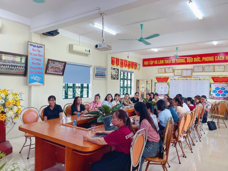 HỘI NGHỊ TẬP HUẤN CHUYÊN ĐỀ CẤP HỌC MẦM NON- Ảnh 3.