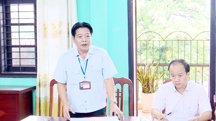 Ban Văn hóa – xã hội HĐND xã giám sát công tác tuyển sinh  và cơ sở vật chất tại các trường trên địa bàn- Ảnh 1.