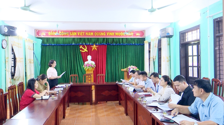 Ban Văn hóa – xã hội HĐND xã giám sát công tác tuyển sinh  và cơ sở vật chất tại các trường trên địa bàn- Ảnh 2.