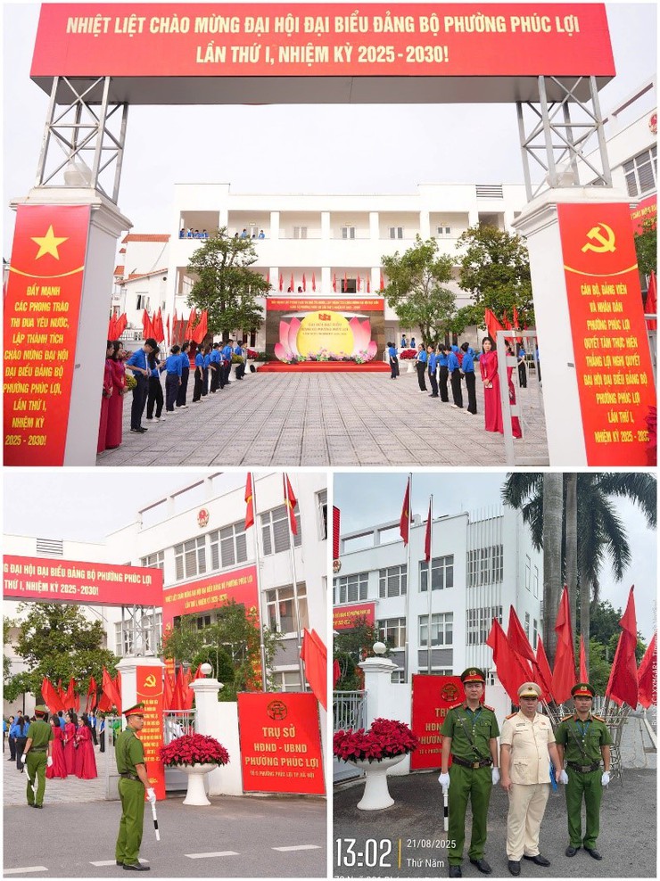 Công an phường Phúc Lợi nỗ lực hoàn thành xuất sắc 
nhiều nhiệm vụ chính trị quan trọng- Ảnh 1.