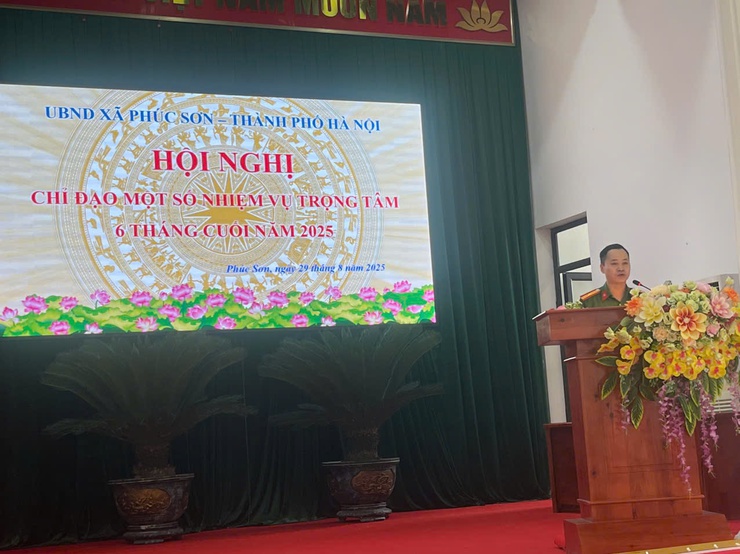 XÃ PHÚC SƠN TỔ CHỨC HỘI NGHỊ CHỈ ĐẠO MỘT SỐ NHIỆM VỤ TRỌNG TÂM 6 THÁNG CUỐI NĂM 2025- Ảnh 5.