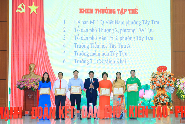 Phường Tây Tựu triển khai nhiệm vụ công tác thi đua, khen thưởng giai đoạn 2025 - 2030- Ảnh 2.