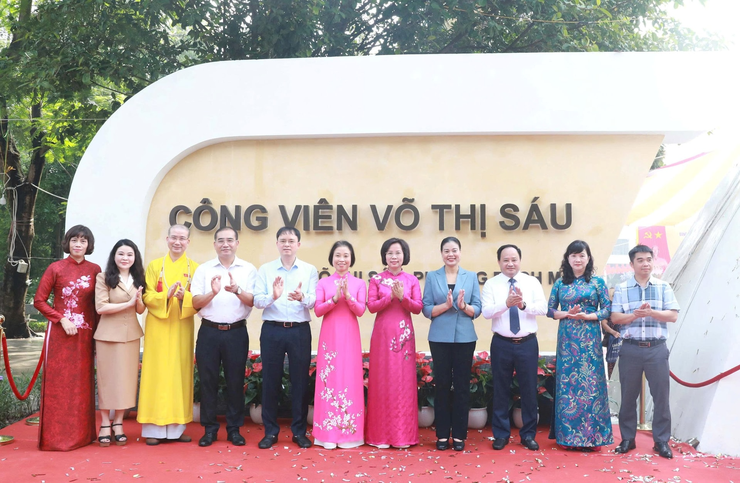 Chính thức đổi tên Công viên Tuổi trẻ Thủ đô thành Công viên Võ Thị Sáu- Ảnh 4.