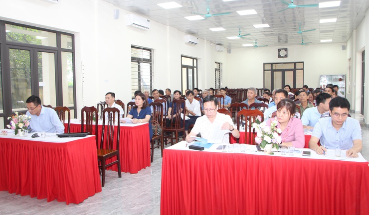 Hòa Xá: Đối thoại giữa chính quyền, nhân dân và doanh nghiệp cung cấp nước sạch- Ảnh 2.