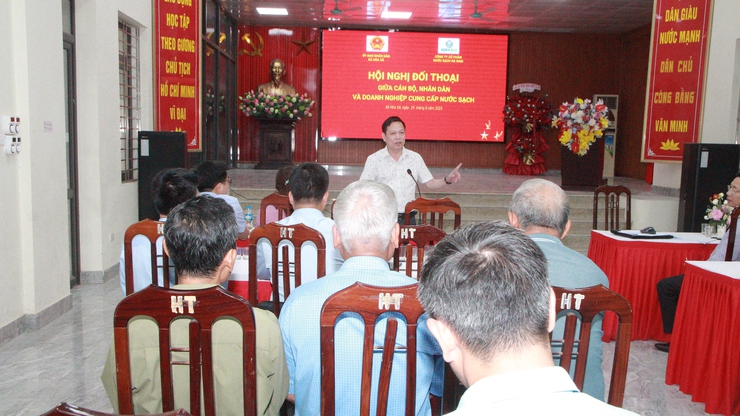 Hòa Xá: Đối thoại giữa chính quyền, nhân dân và doanh nghiệp cung cấp nước sạch- Ảnh 6.