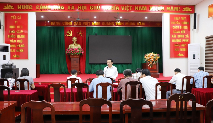 Xã Thượng Phúc chủ động ứng phó với thiên tai- Ảnh 1.