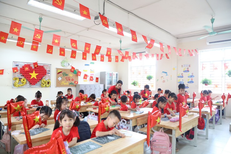 Tập đoàn Taseco tài trợ cơ sở vật chất phục vụ bán trú học đường trị giá 1,66 tỷ đồng cho trường Tiểu học Chi Đông- Ảnh 9.