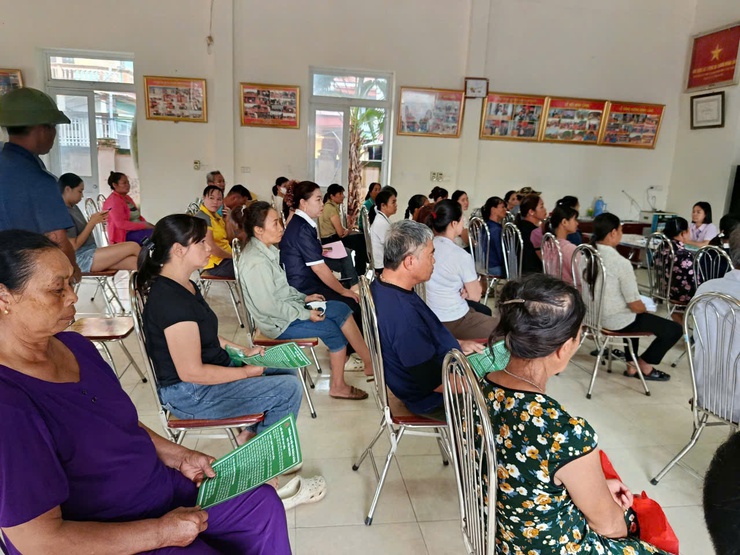 NHCSXH Ba Vì tổ chức đối chiếu, phân loại nợ nhằm đánh giá chất lượng tín dụng chính sách- Ảnh 3.