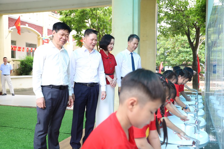Tập đoàn Taseco tài trợ cơ sở vật chất phục vụ bán trú học đường trị giá 1,66 tỷ đồng cho trường Tiểu học Chi Đông- Ảnh 8.