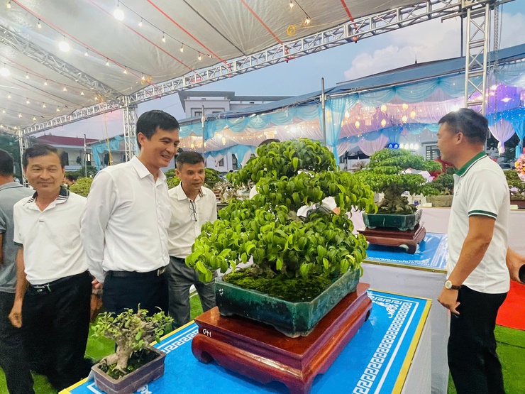 Khai mạc Triển lãm cây cảnh nghệ thuật xã Thiên Lộc lần thứ Nhất năm 2025- Ảnh 5.
