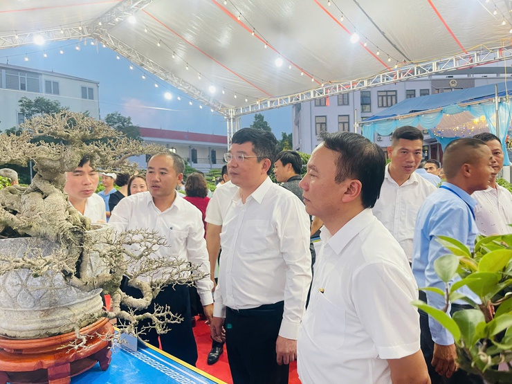 Khai mạc Triển lãm cây cảnh nghệ thuật xã Thiên Lộc lần thứ Nhất năm 2025- Ảnh 3.