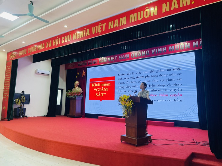 Hội nghị tập huấn công tác HĐND năm 2025 tại xã Thiên Lộc.- Ảnh 4.
