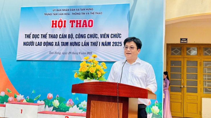 TƯNG BỪNG HỘI THAO THỂ DỤC THỂ THAO XÃ TAM HƯNG LẦN THỨ I NĂM 2025- Ảnh 16.