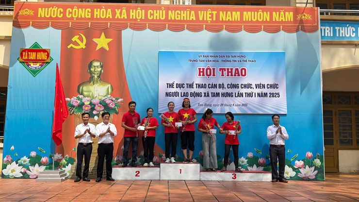 TƯNG BỪNG HỘI THAO THỂ DỤC THỂ THAO XÃ TAM HƯNG LẦN THỨ I NĂM 2025- Ảnh 19.