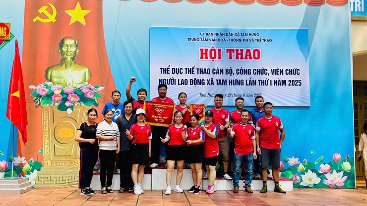 TƯNG BỪNG HỘI THAO THỂ DỤC THỂ THAO XÃ TAM HƯNG LẦN THỨ I NĂM 2025- Ảnh 23.
