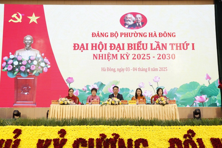 Đảng bộ phường Hà Đông tổ chức phiên trù bị Đại hội đại biểu Đảng bộ phường lần thứ I, nhiệm kỳ 2025–2030- Ảnh 2.