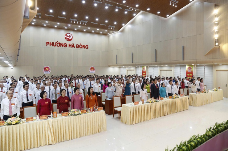 Đảng bộ phường Hà Đông tổ chức phiên trù bị Đại hội đại biểu Đảng bộ phường lần thứ I, nhiệm kỳ 2025–2030- Ảnh 1.
