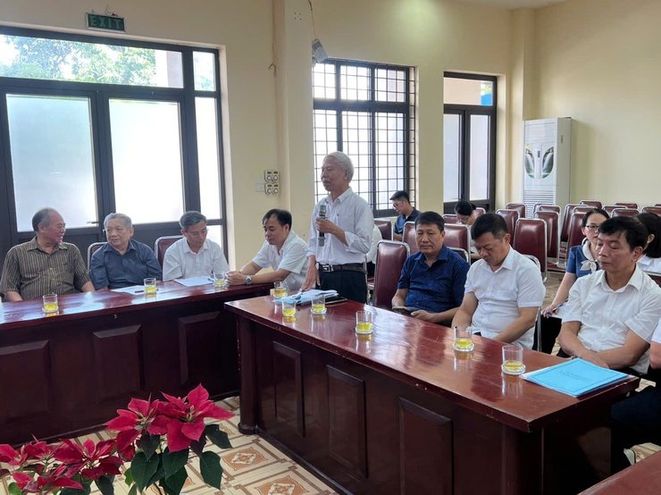 Hội nghị lấy ý kiến góp ý vào dự thảo báo cáo chính trị trình Đại hội đại biểu Đảng bộ phường Tây Mỗ lần thứ I, nhiệm kỳ 2025-2030- Ảnh 3.