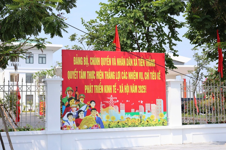 Xã Tiến Thắng sẵn sàng cho Đại hội đại biểu Đảng bộ xã lần thứ I, nhiệm kỳ 2025 - 2030.- Ảnh 14.