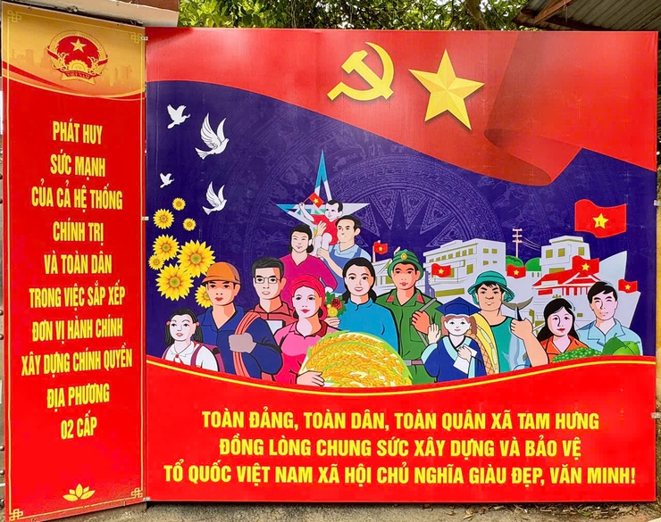Tam Hưng: Vận hành hiệu quả mô hình chính quyền địa phương hai cấp, hướng đến nền hành chính phục vụ chuyên nghiệp- Ảnh 2.
