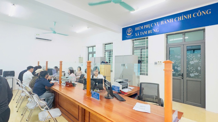 Tam Hưng: Vận hành hiệu quả mô hình chính quyền địa phương hai cấp, hướng đến nền hành chính phục vụ chuyên nghiệp- Ảnh 4.