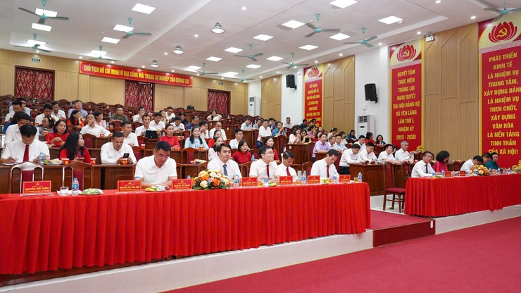 XÃ YÊN LÃNG TỔ CHỨC HỘI NGHỊ TỔNG KẾT CÔNG TÁC TỔ CHỨC ĐẠI HỘI ĐẢNG BỘ LẦN THỨ I, NHIỆM KỲ 2025–2030- Ảnh 1.
