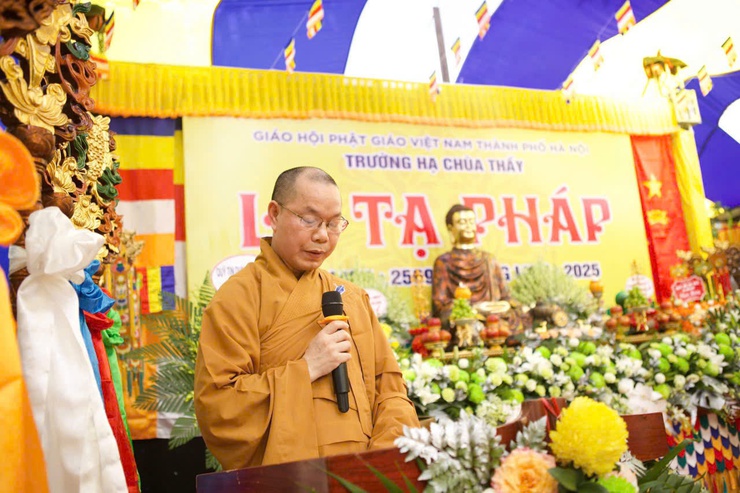 LỄ TẠ PHÁP TRƯỜNG HẠ CHÙA THẦY – MÙA AN CƯ KIẾT HẠ PL. 2569 – DL. 2025- Ảnh 1.