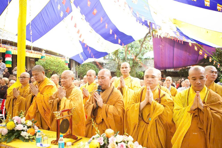 LỄ TẠ PHÁP TRƯỜNG HẠ CHÙA THẦY – MÙA AN CƯ KIẾT HẠ PL. 2569 – DL. 2025- Ảnh 7.